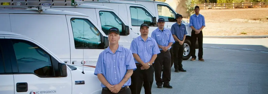KIC Refrigeration crew ready for Mini Split Repair jobs across Gustine